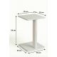 HANAH HOME Konzolni sto Artmtkcsdtble, bela - EP3056520