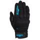 FURYGAN Jet lady d3o crno tirkizne rukavice - 12FUR4486533