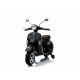 Dečiji motor na akumulator Vespa A003, crna - 11-003