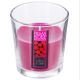 ATMOSPHERA Mirisna sveća 7.3x8cm staklo/vosak roze - 130728E