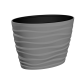 Saksija bora siva oval 60 x 39 x 42 cm - 13125