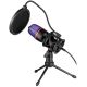 Gaming stream mikrofon Defender Forte GMC 300 3.5mm 1.5m kabl ljubicasti - EP2670240