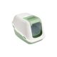 PETMAX Toalet za mačke Comfort linden green 57x39x41 cm - 13262