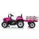 PREMIUM STIL Traktor Roze sa prikolicom i daljinskim - EP2963895