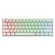 Gaming tastatura MCHOSE Ace 60 Pro Magnetic Switch Bela - Ace60-7A