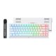 Gaming tastatura MCHOSE Ace 68 Hall Effect Magnetic Switch white topographic - MC-Ace68-17