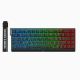 Gaming tastatura MCHOSE Ace 68 Hall Effect Magnetic Switch black topographic - MC-Ace68-20