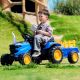 PREMIUM STIL Dečiji traktor sa prikolicom i daljinskim plavi - EP3083546