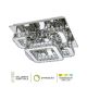 FORMA LED plafonska lampa 96W 3000K-6400K KP6023-96C - 003410