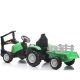 PREMIUM STIL Traktor sa prikolicom i pokretnom kašikom Zeleni - EP3084150