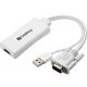 Sandberg Adapter konverter VGA + Audio - HDMI FHD 508-78 - 138570