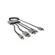 Sandberg Kabl-display HUB All-In-One USB C/DP/m DP/HDMI - HDMI 2m 509-21 - 138623