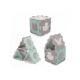 KINDERKRAFT Podne puzzle 3D Luno shapes, mint/siva - 138923-1