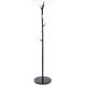 FIVE Čiviluk 6 kuka 40x175,5cm metal/drvo/mdf crna - 138934A
