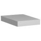 FIVE Zidna polica 23,5x23,5x3,8 cm mdf/drvo belaa - 138952B