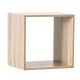 FIVE Drvena polica 34,5x32x34,5cm, natural - 138966-1