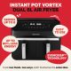INSTANT POT AirFryer Vortex Dual Black 8L - EP3187011