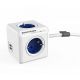 ALLOCACOC DESIGNNEST PowerCube Extender produžni kabl sa 4 utičnice 1402BL/DEEUPC, plavi - 1402BL-DEEUPC