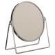 FIVE Ogledalo na stalku 20,5x18,5 cm hrom metal siva - 140834M-1
