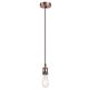Rabalux Visilica Fixy E27 1x MAX 60W bronzana (1417) - 1417-1-1-1