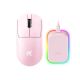 Bežični gaming miš MCHOSE A7 V2 Ultra Plus Pink  PAW 3950 Omron Mechanical MC-A7V2-13 - EP3186173