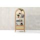 HANAH HOME Polica za knjige Nala 75, braon - EP3056526