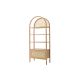 HANAH HOME Polica za knjige Nala 75, braon - EP3056526