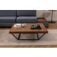 HANAH HOME Klub sto Cora, braon - 141HWR1131