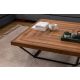 HANAH HOME Klub sto Cora, braon - 141HWR1131