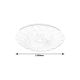 RABALUX Plafonjera Primrose LED 48W - 1426-1-1