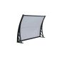 Nadstrešnica 150x100cm Crna Baza Providan Leksan 6mm - 1446-1-1