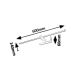 Rabalux Rasveta za slike Albina LED 12W mat belo (1449) - 1449-1-1