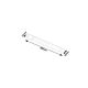 Rabalux T5&T8 svetiljke -strele Batten Light LED 10W bela (1450) - 1450-1-1