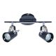 FORMA Spot lampa 2xGU10 FG102-2 BK - 002115