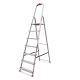 BAULICH Kućne Aluminijumske Merdevine 6+1 - 1476-1-1