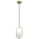 Cordel Viseća Lampa Brušeno Zlato 1x28W G9 - 15034-1-1-1