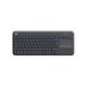 LOGITECH Bežična tastatura K400 Plus crna - TAS00586