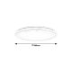 Rabalux Plafonjera Leonie LED 32W bela (1510) - 1510-1
