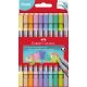 FABER CASTELL Flomaster školski 1/10 dupli pastel 151112 - 151112