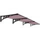 SUPERGARDEN Nadstrešnica Ravna 300x90 Crna Bronza 5mm Leksan - 1515-1-1-1-1-1-1-1