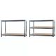 MALATEC Metalna montažna polica 220x100x45cm 875kg - 1518-1