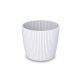 GARDINO Saksija 18cm Wave, bela - 15326