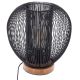 ATMOSPHERA Lampa Noda 27,5cm metal/pvc/bukva crna - 155372