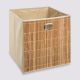 FIVE Kutija za odlaganje 31x31x31cm pp/bambus/metal natural - 155967A