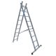 ELKOP Dvodelne Aluminijumske Merdevine 2x9 - 4m - 1562-1