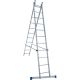 ELKOP Dvodelne Aluminijumske Merdevine 2x11 - 5m - 1563