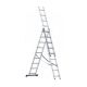 ELKOP Trodelne Aluminijumske Merdevine 3x9 - 5,3m - 1566-1