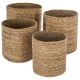 ATMOSPHERA Set korpi od trske 4/1 braon - 157102