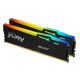 KINGSTON DIMM DDR5 64GB (2x32GB kit) 6000MT/s Fury Beast RGB (KF560C40BBAK2-64) - 157761