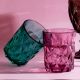DEKOR DOM Set čaša 0.3l Lunna 4/1, pink - 039907-1
